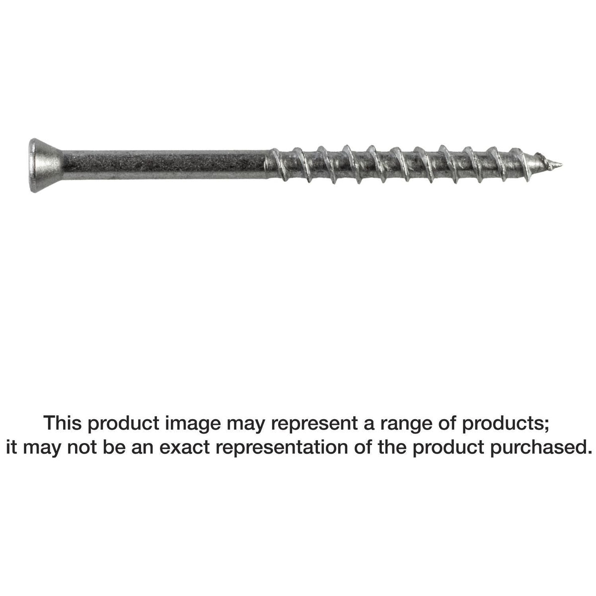Simpson Strong-Tie S07225WPP Deck-Drive DWP WOOD SS Screw, #7 x 2-1/4-in. T-15, Trim Head, Type 305, 350-Pack
