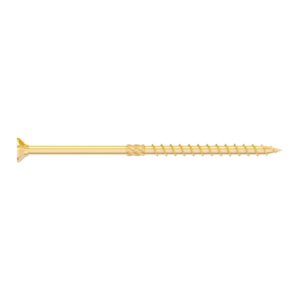 Simpson Strong-Tie SDCP22614 Strong-Drive SDCP TIMBER-CP Screw, 0.315-in. x 6-1/4-in. T40, Yellow Zinc, 250-Pack