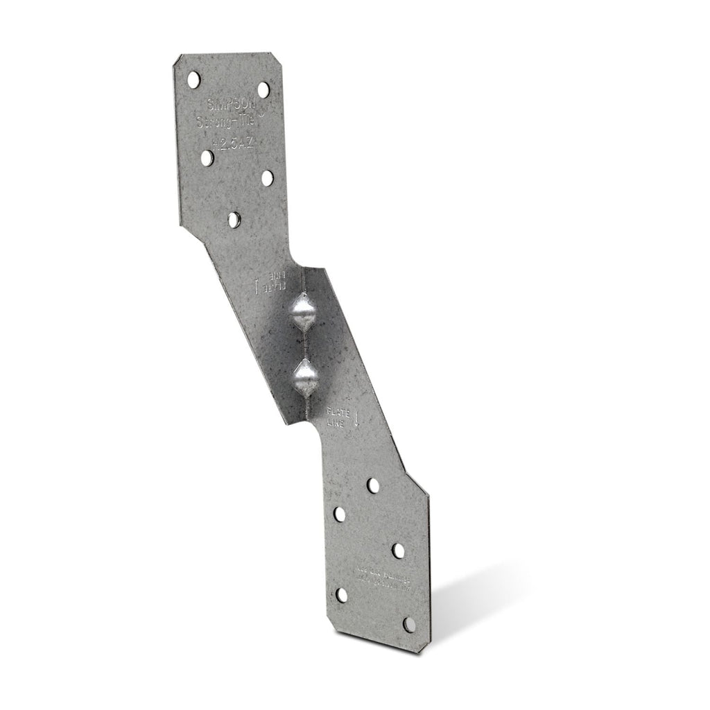 Simpson Strong-Tie 18-Gauge ZMAX Galvanized Hurricane Tie (H2.5AZ)