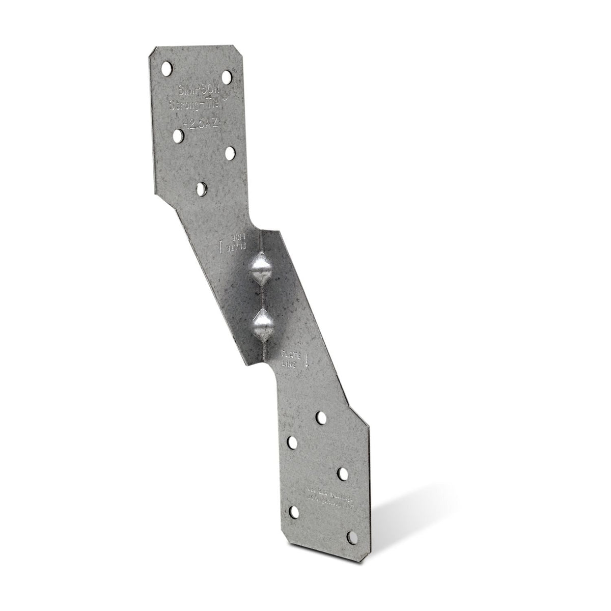 Simpson Strong-Tie 18-Gauge ZMAX Galvanized Hurricane Tie (H2.5AZ)