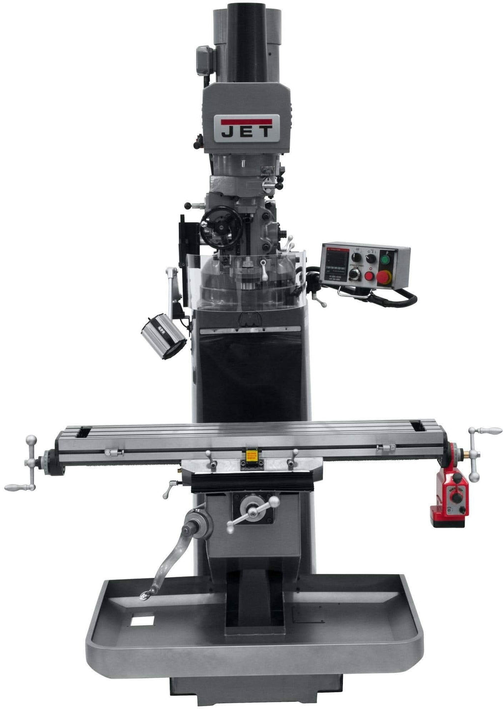 Jet Tools 690502 JTM-949EVS Mill With X-Axis Powerfeed and Air Powered Draw Bar