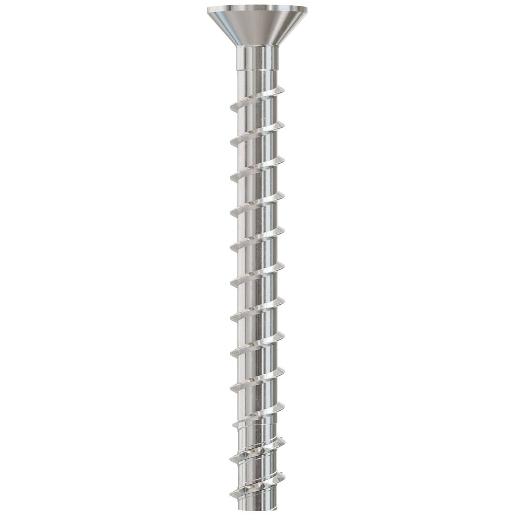 Simpson Strong-Tie THDC25300CS6SS Titen HD 1/4-in. x 3-in. Type 316 SS Countersunk Head Heavy-Duty Screw Anchor, 25-Pack