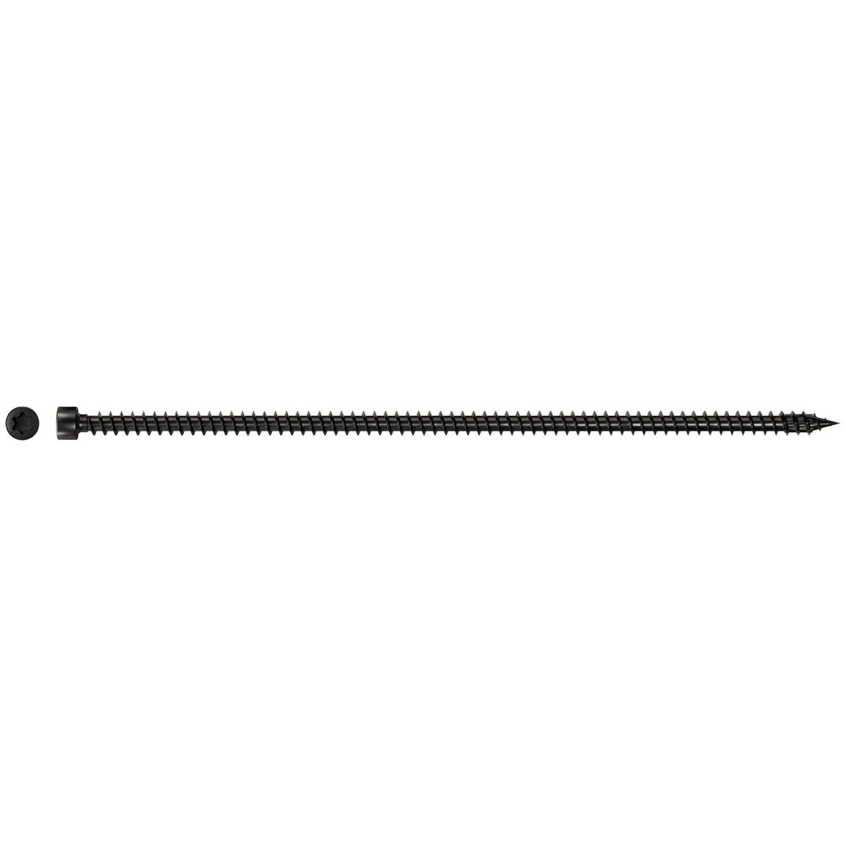 Simpson Strong-Tie SDCFC10X320-R25 Strong-Drive SDCFC TIMBER-CFC Screw, 0.390-in. x 12-1/2-in. T50, E-Coat, 25-Pack