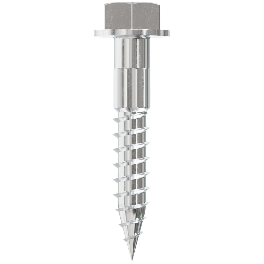 Simpson Strong-Tie SDS25112SS-RP5 Strong-Drive SDS HEAVY-DUTY CONNECTOR Screw, 1/4-in. x 1-1/2-in. Type 316, 5-Pack