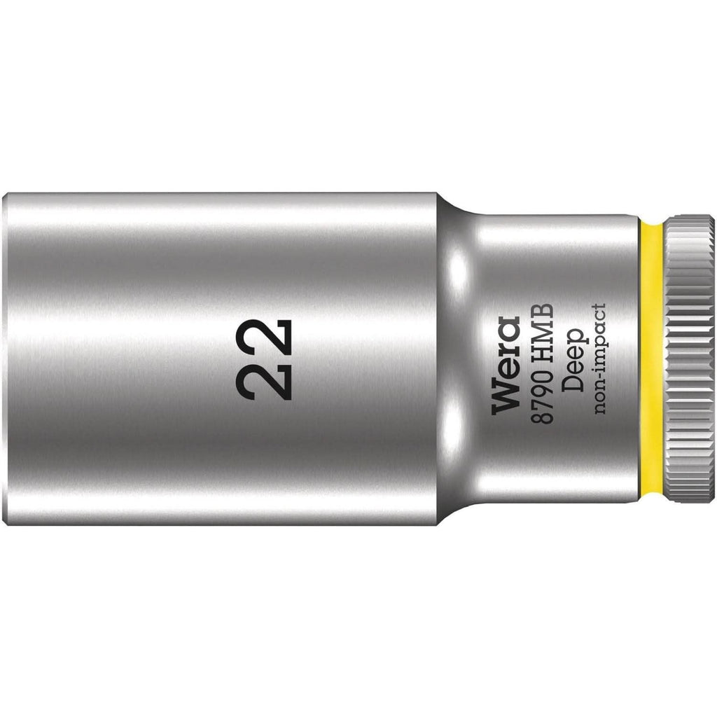 Wera 8790 Hmb Deep 3/8-in. Socket, 22x64-mm.