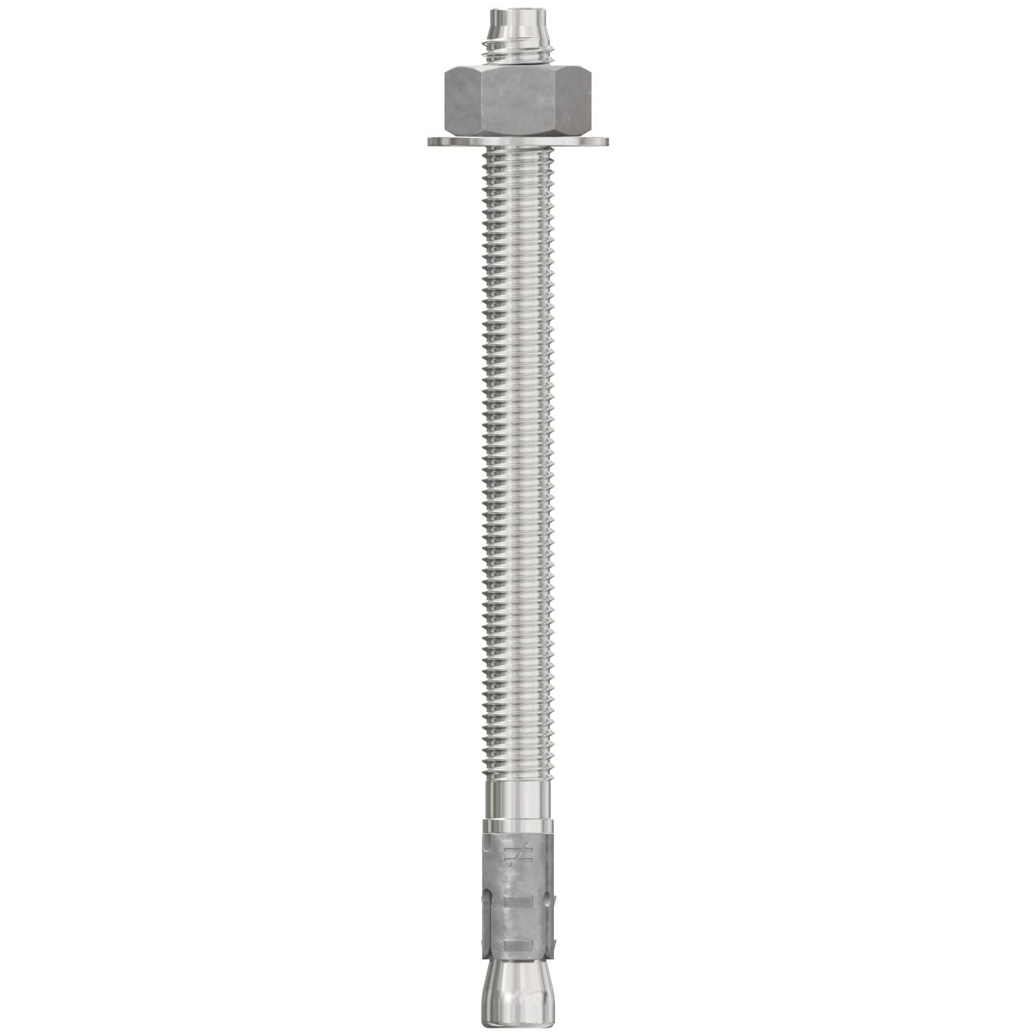 Simpson Strong-Tie STB2-50700S4F25 Strong-Bolt 2, 1/2-in. x 7-in. Type 304 Stainless-Steel Wedge Anchor, Fully Assembled, 25-Pack
