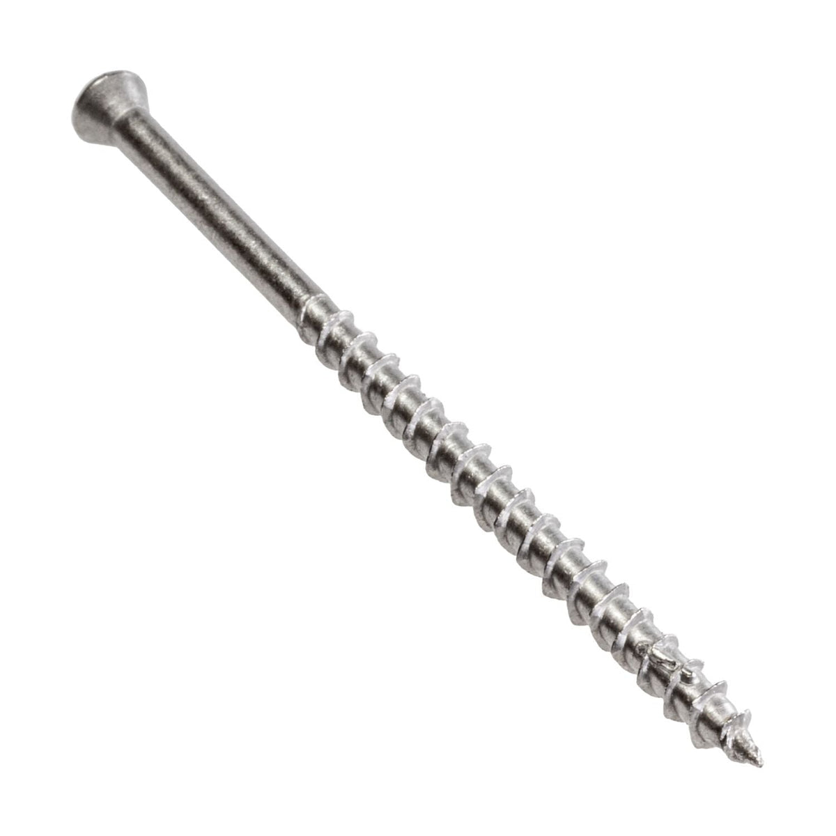 Simpson Strong-Tie T07300WPP Deck-Drive DWP WOOD SS Screw, #7 x 3-in. T-15, Trim Head, Type 316, 350-Pack