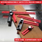 Swan Red Tail Ruler Set (R4612AL)