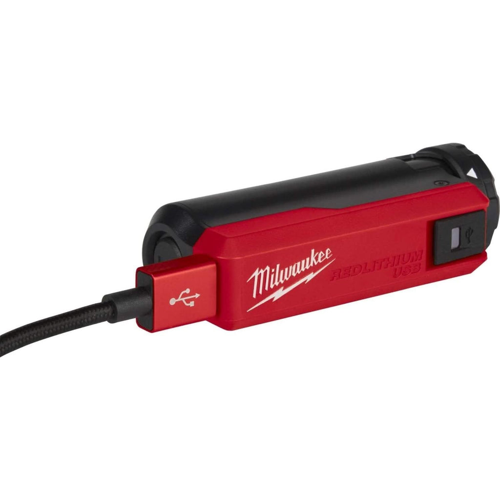 Milwaukee REDLITHIUM USB 1,100-Lumen Flashlight and Portable Power Source Kit