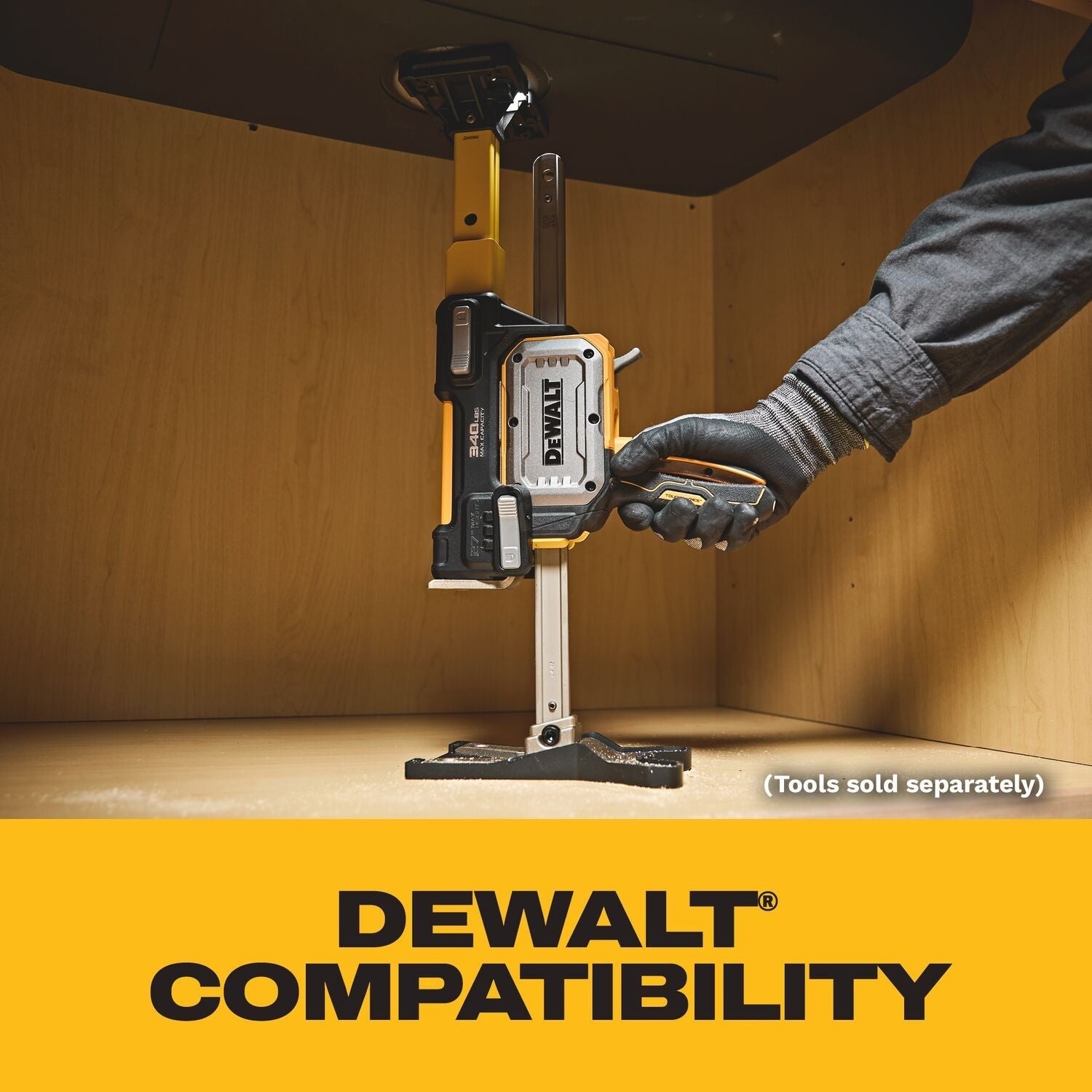 DeWALT DWHTPAD ToughSeries Construction Jack Pad Accessory Pack