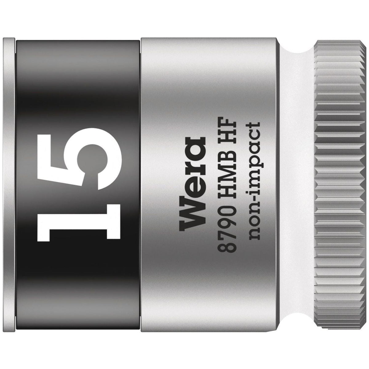 Wera 8790 Hmb Hf Zyklop Socket With 3/8-in. Drive With Holding Function, 15x29-mm.