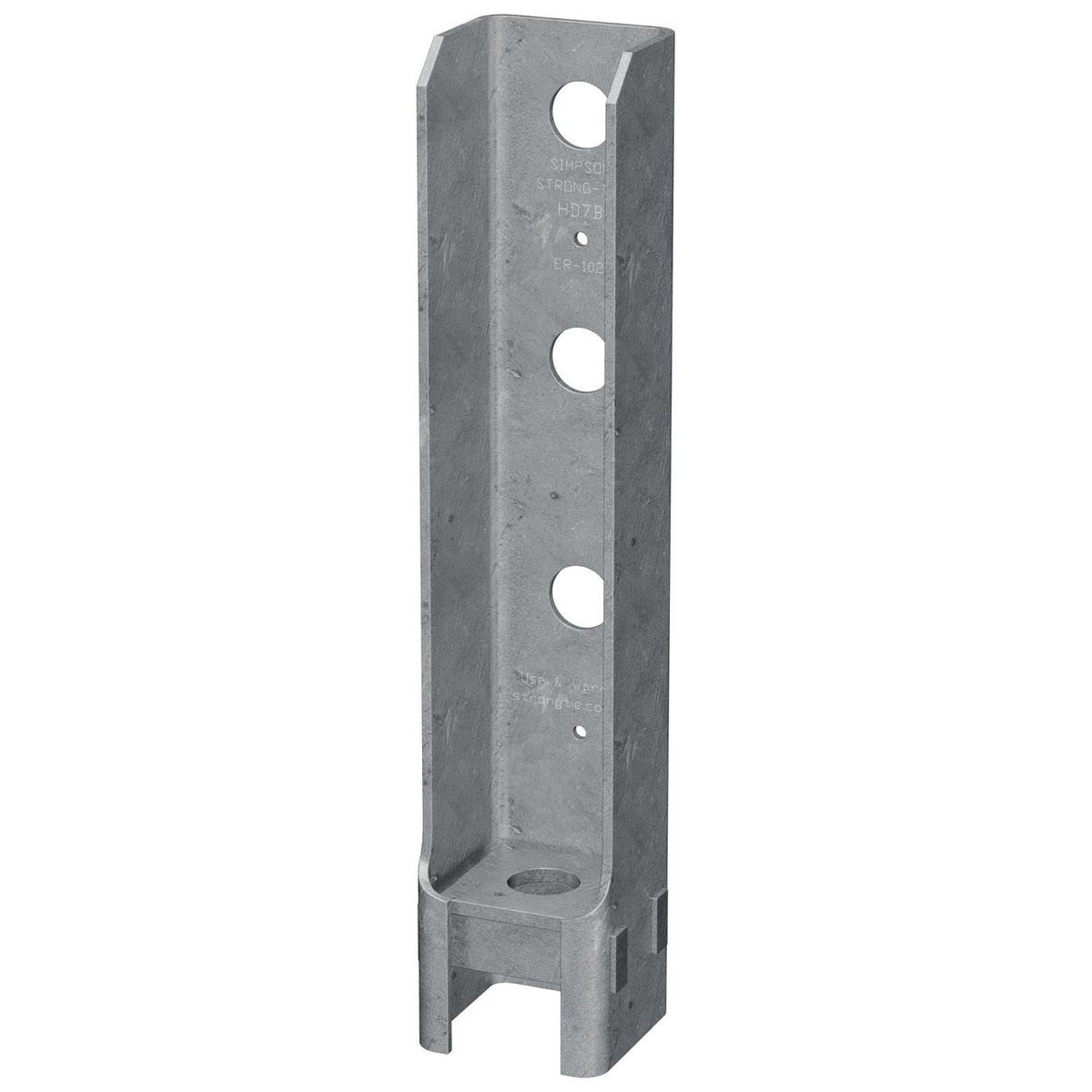 Simpson Strong-Tie HD7BHDG HDB 12-3/8-in. Hot-Dip Galvanized Bolted Holdown