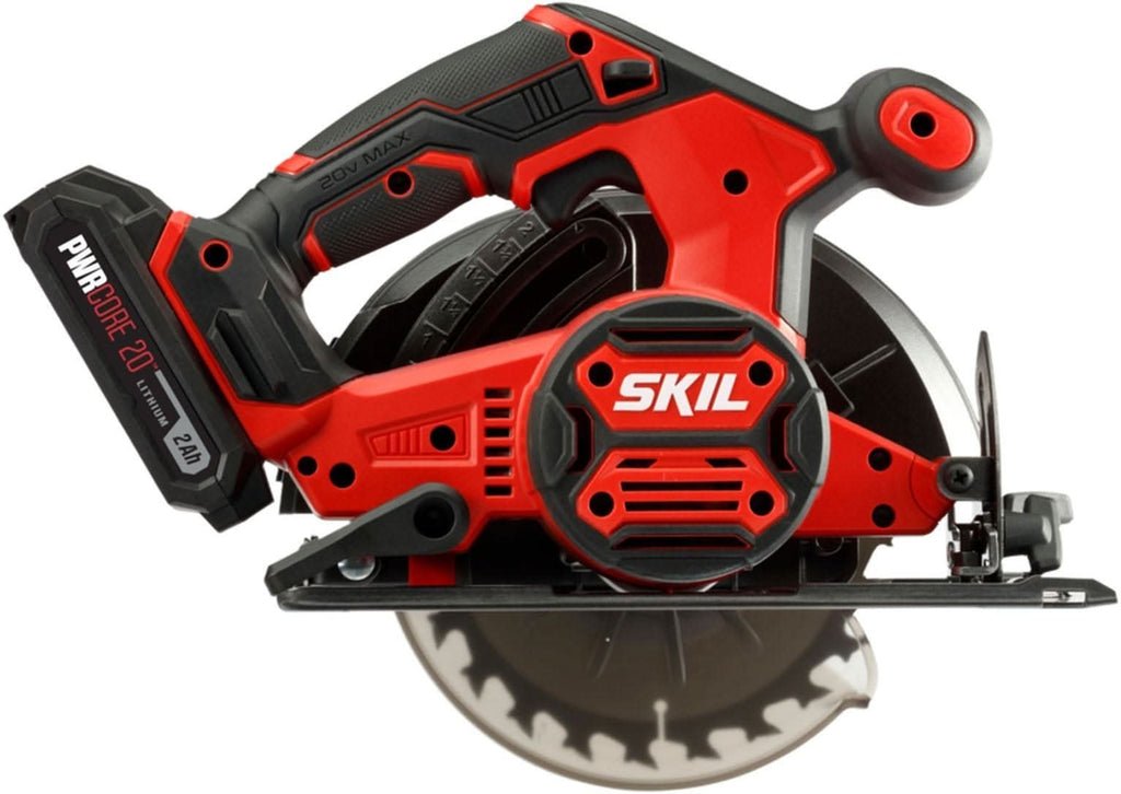 SKIL CR540602 PWR CORE 20 20V 6-1/2'' Circular Saw Kit with PWRCore 20 Lithium Battery