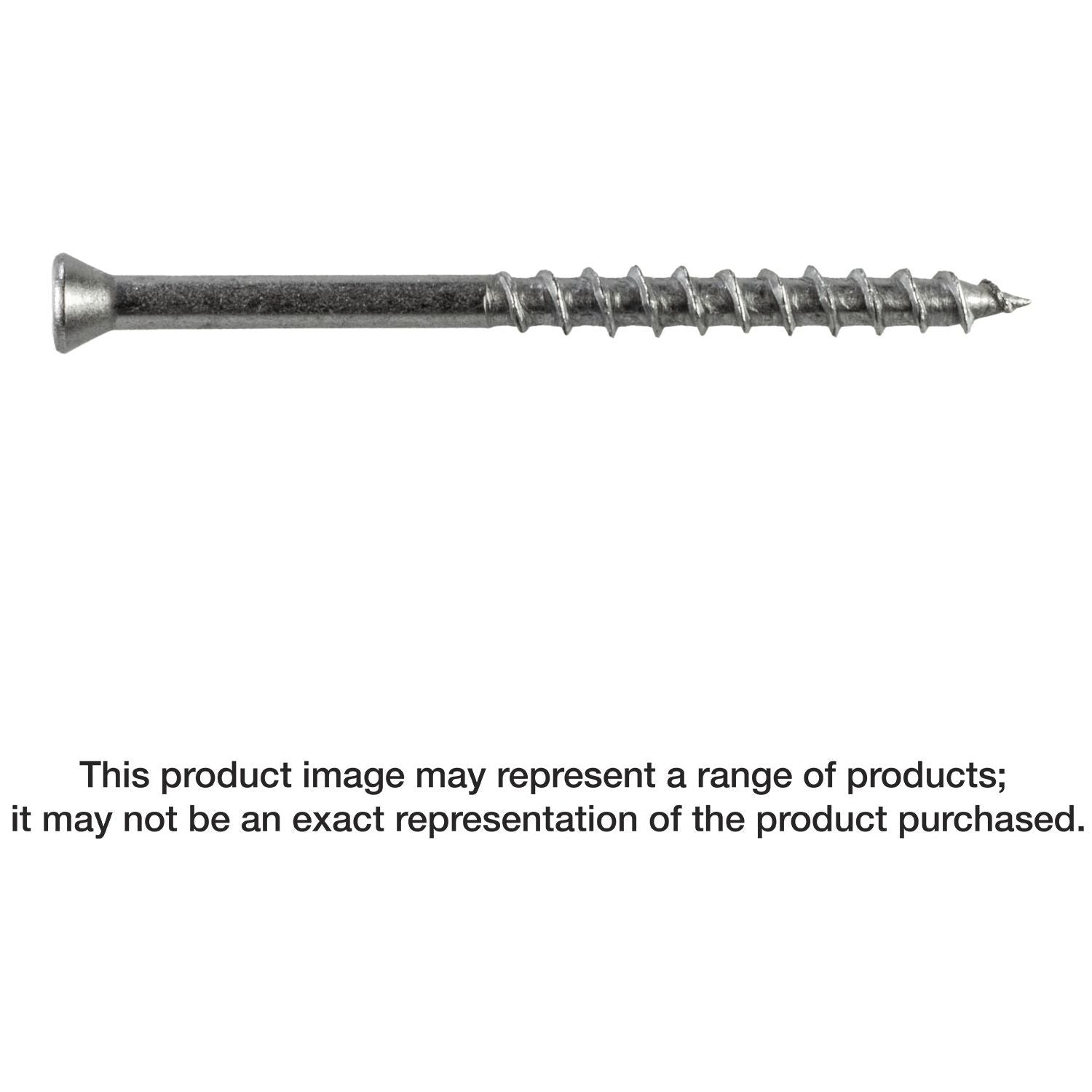 Simpson Strong-Tie S07225WP1 Deck-Drive DWP WOOD SS Screw, #7 x 2-1/4-in. T-15, Trim Head, Type 305, 1-lb.