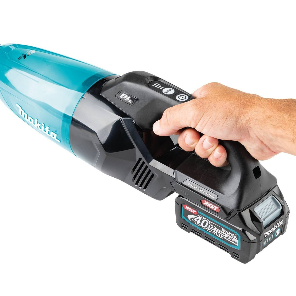 Makita GLC01SD1 40V max XGT Brushless 4-Speed HEPA Filter Compact Stick Vacuum 2.5Ah Kit