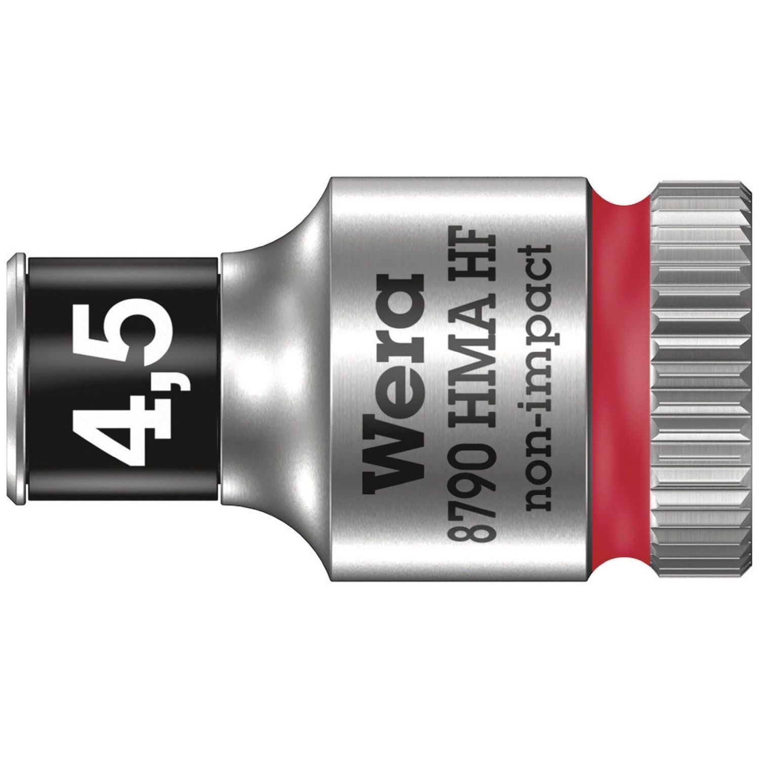 Wera 8790 Hma Hf Zyklop Socket With 1/4-in. Drive With Holding Function, 4.5x23-mm.