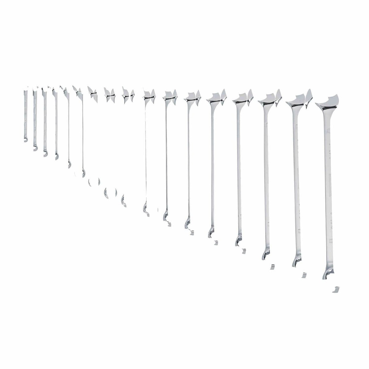 Dewalt DWMT19234 17 Piece Full Polish Combination Wrench Set
