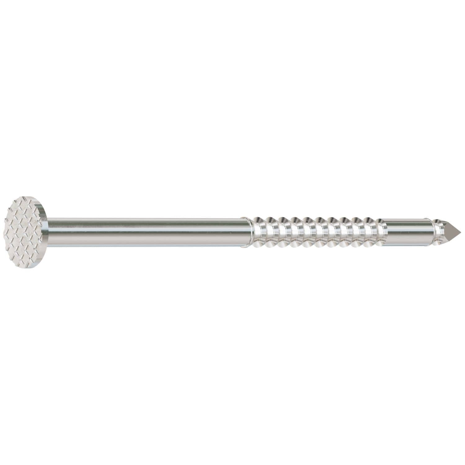 Simpson Strong-Tie T13A175SNJ 15° Wire Coil, Full Round Head, Ring-Shank Siding Nail, 1-3/4-in. Type 316, 1800-Pack