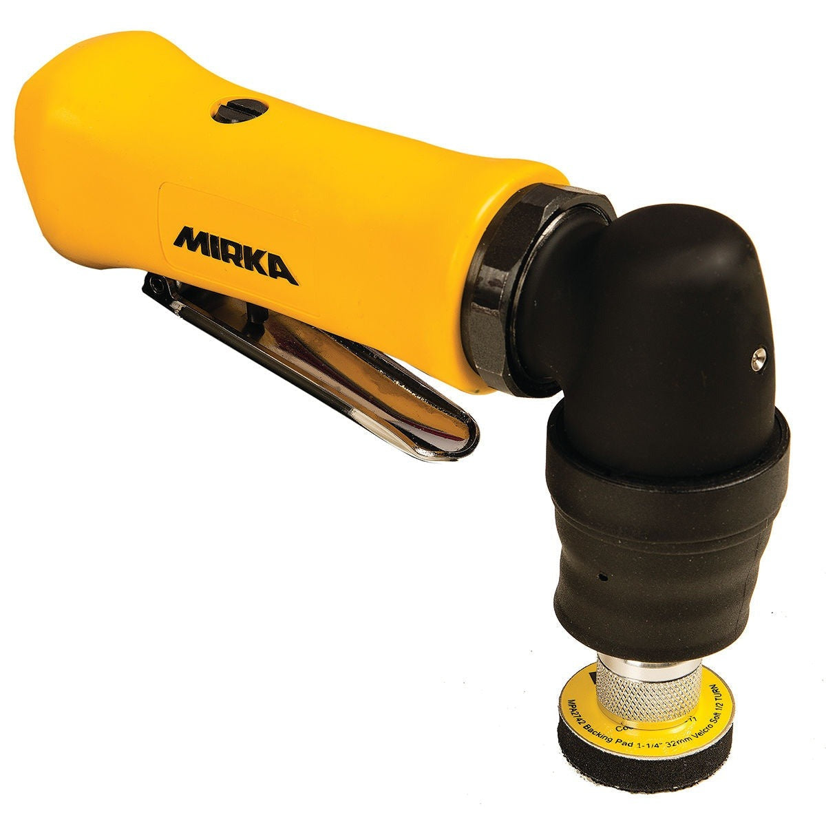 Mirka AOS 1.25-in. Pneumatic Angled Orbital Sander with 3mm Orbit for Spot Repair (MAOS130)