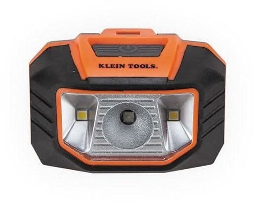 Klein 56220 LED Headlamp with Silicone Hard Hat Strap