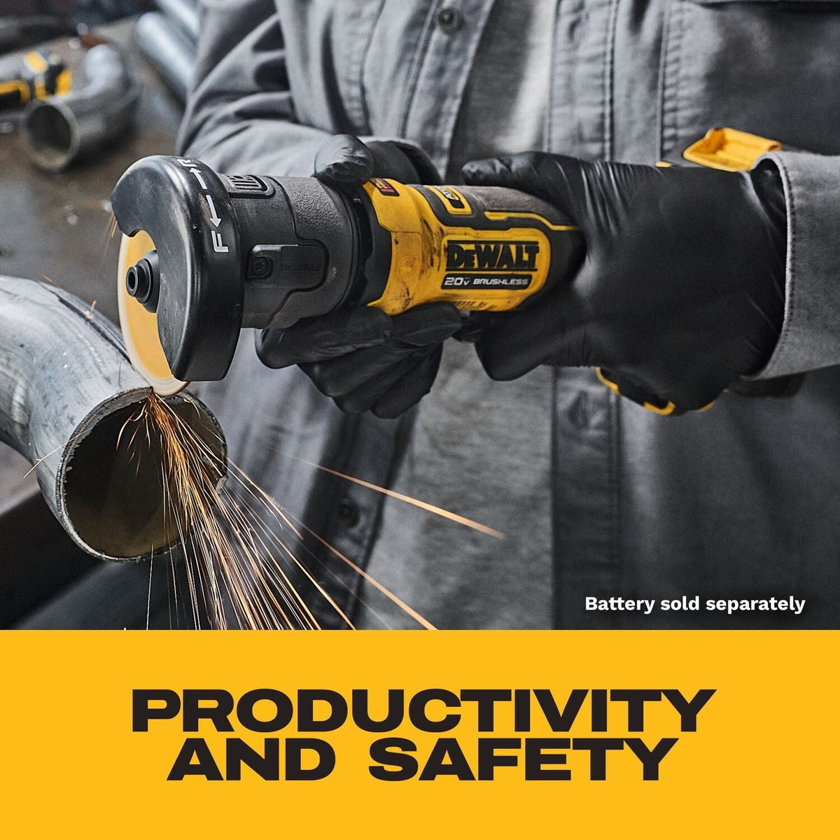 DeWALT DCG430B ATOMIC 20V MAX 3 in. Cut-Off Tool, Tool Only