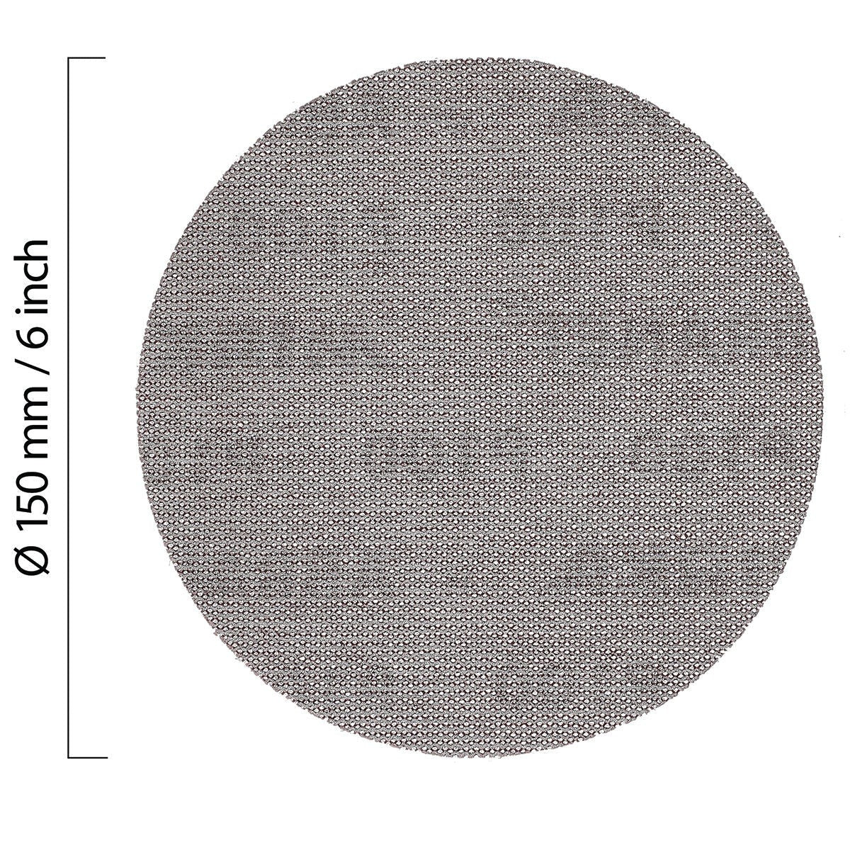 Mirka Abranet 6-in. P80 Hook and Loop Net Sanding Discs, 10-Pack (9A-241-080)
