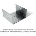 Simpson Strong-Tie BC40R BC Galvanized Post Base for 4x Rough