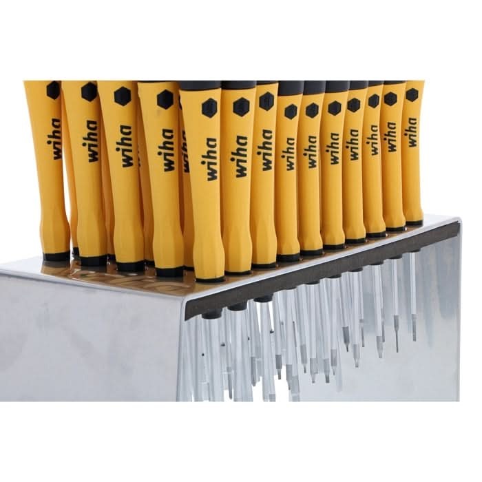 Wiha 92093 50-Piece Master Technician's ESD Safe PicoFinish Precision Screwdriver Bench Top Set