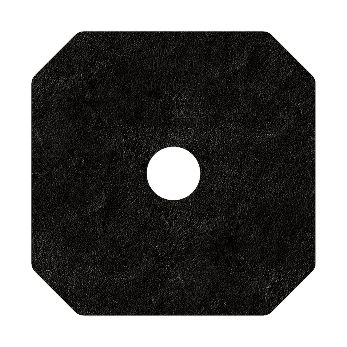 Simpson Strong-Tie APVDW56 Outdoor Accents Avant Collection Z-MAX, Black Powder-Coated Decorative Washer