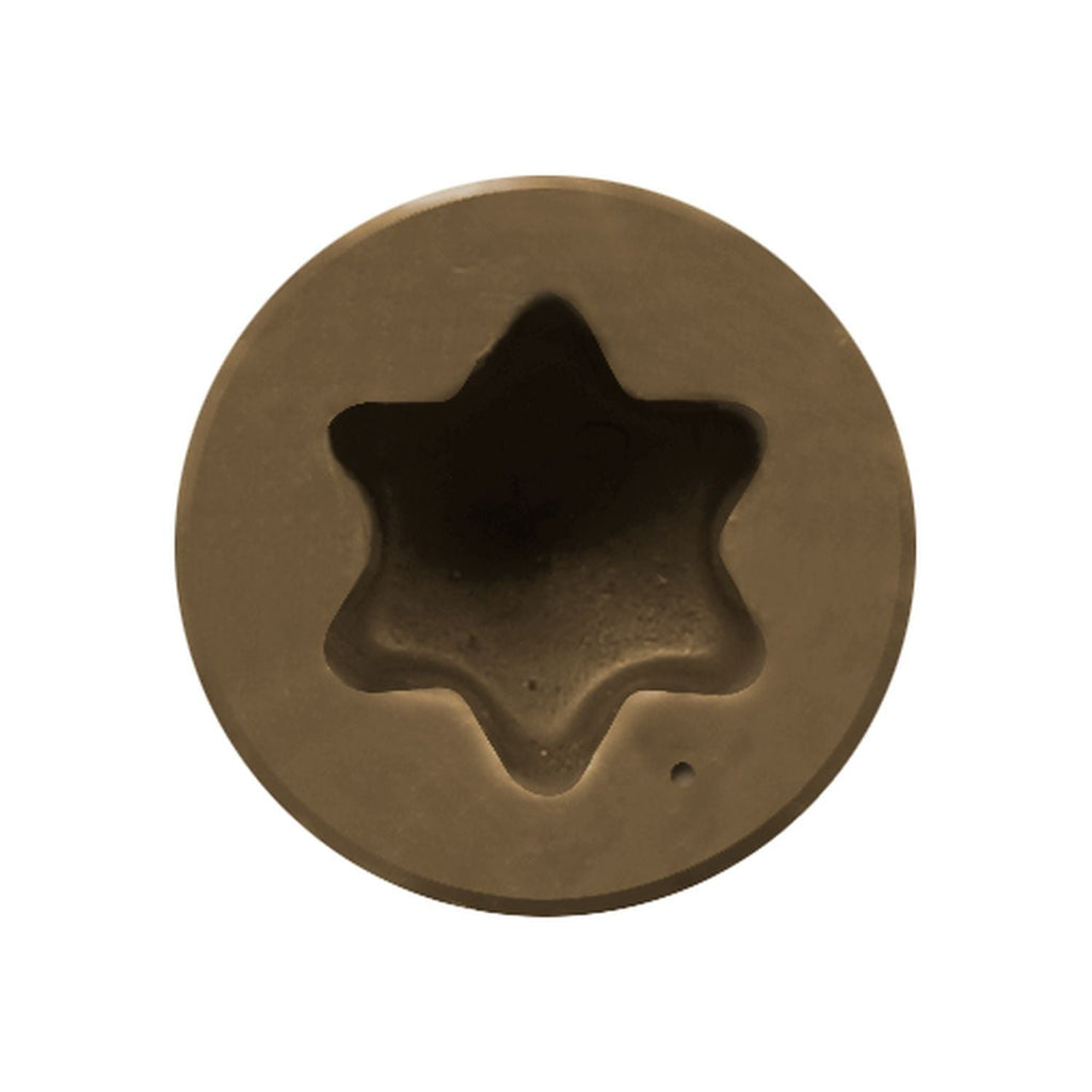 Simpson Strong-Tie T07162FTPBR01 Trim-Head Screw, 6-Lobe Drive, #7 x 1-5/8-in. T-15 Type 316, Brown 01, 350-Pack