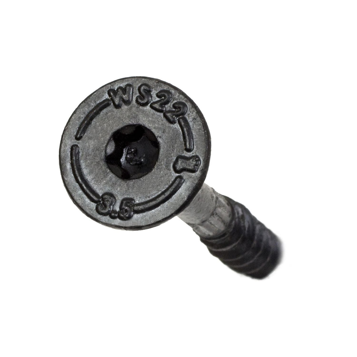 Simpson Strong-Tie SDWS22312DBBRC12 Outdoor Accents Structural Wood Screw, .220-in. x 3-1/2-in. DB Coating, Black, 12-Pack
