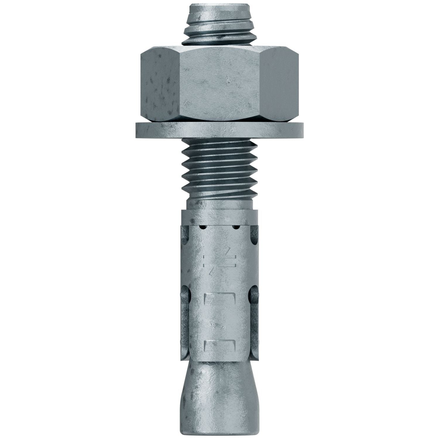Simpson Strong-Tie STB2-50234MGF25 Strong-Bolt 2, 1/2-in. x 2-3/4-in. Mechanically Galvanized Wedge Anchor, Fully Assembled, 25-Pack
