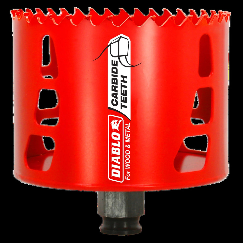 Diablo DHS3500CT 3-1/2 Inch Carbide-Tipped Wood & Metal Holesaw