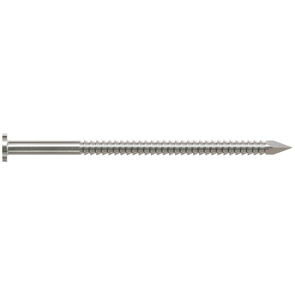 Simpson Strong-Tie T10ACN1 Common Nail, Annular Ring Shank, 3-in. x .148-in. Type 316 Stainless Steel, 1-lb.