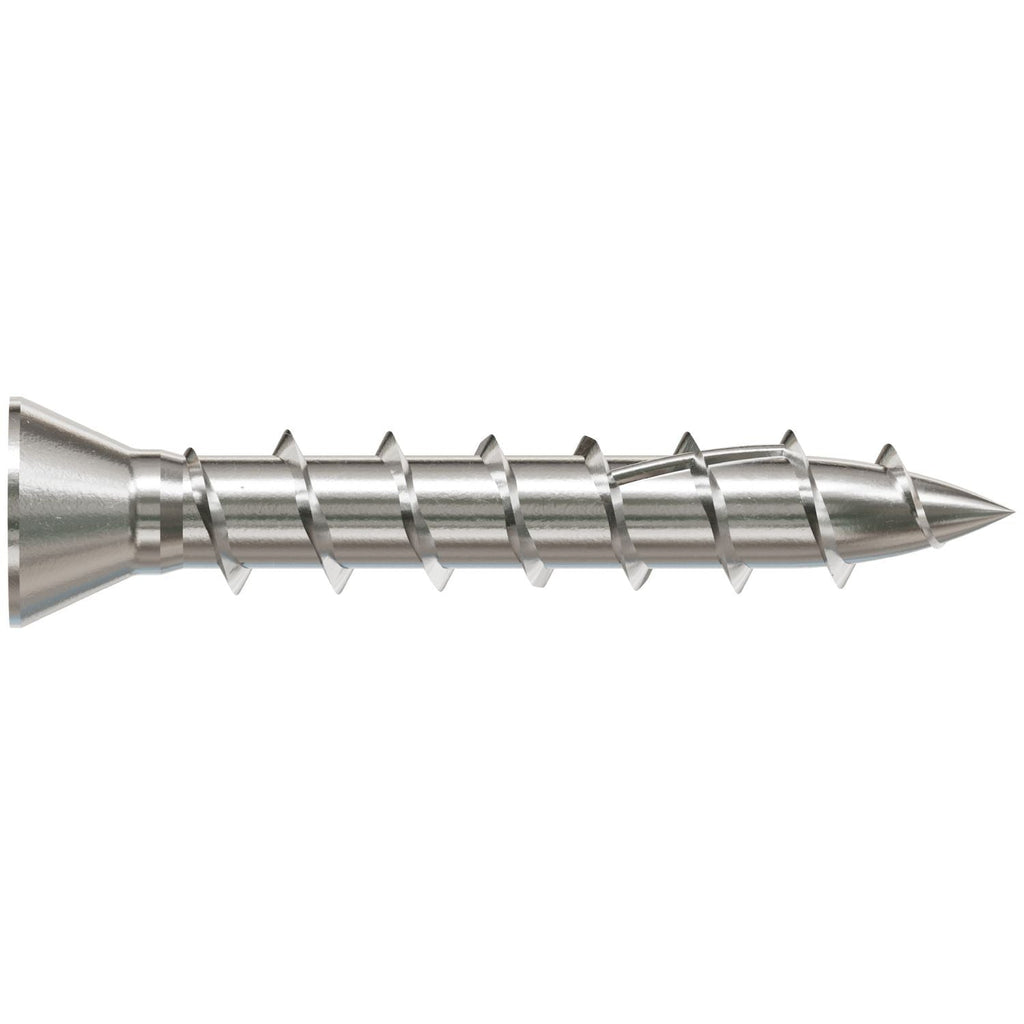 Simpson Strong-Tie S07100WP1 Deck-Drive DWP WOOD SS Screw, #7 x 1-in. T-15, Trim Head, Type 305, 1-lb.