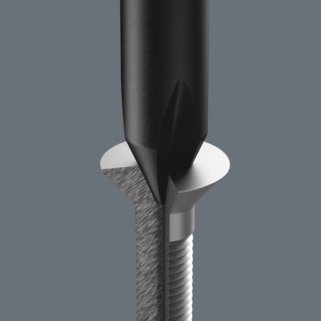 Wera 2072 Kraftform Micro Screwdriver For Microstix Screws, Mx40-mm.