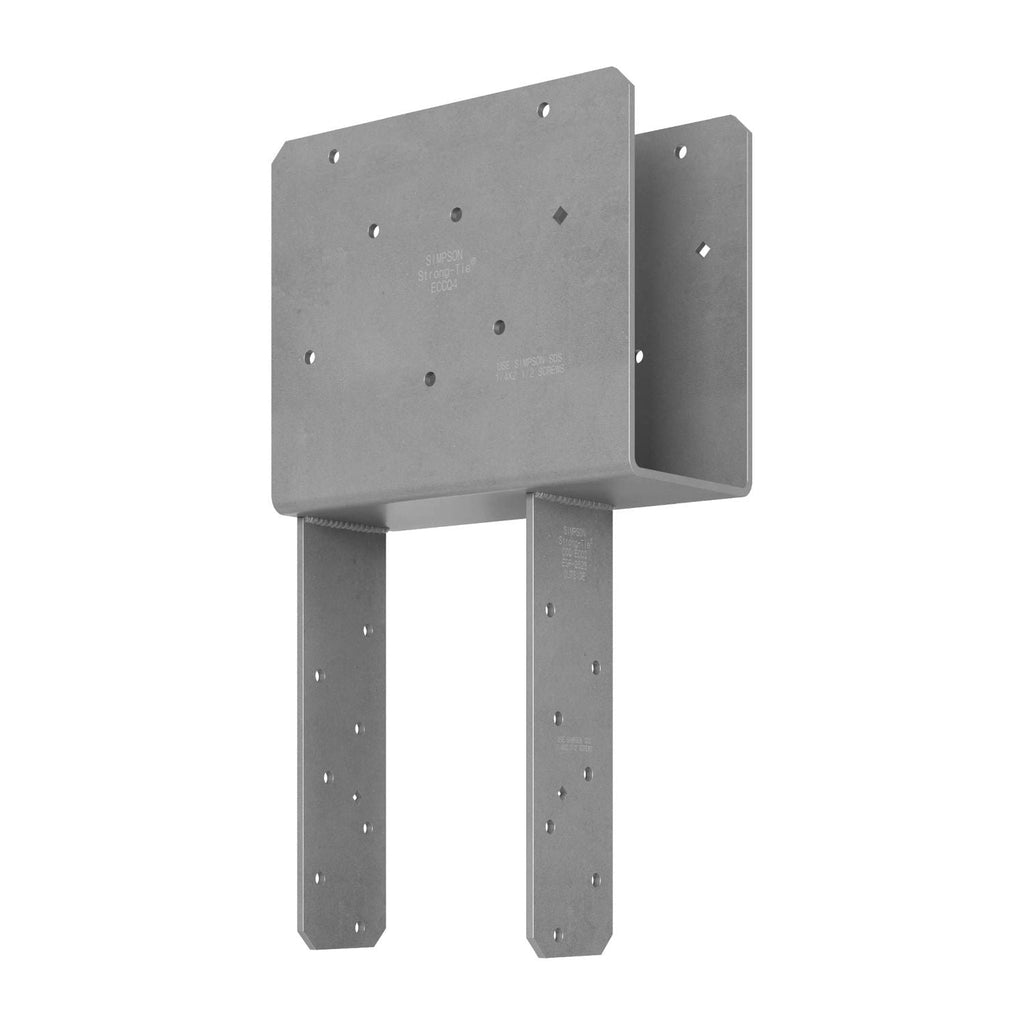 Simpson Strong-Tie ECCQ46SDS2.5 ECCQ End Column Cap for 4x Beam, 6x Post, with Strong-Drive SDS Screws
