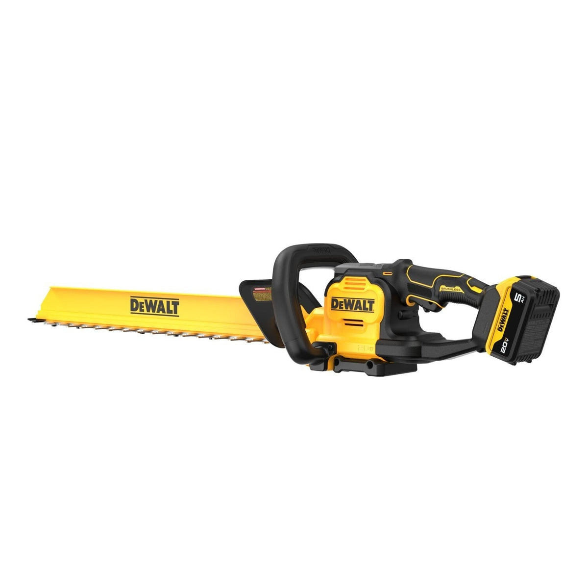 DeWALT DCHT826P1 20V MAX XR24-in. Brushless Cordless Hedge Trimmer 5Ah Kit