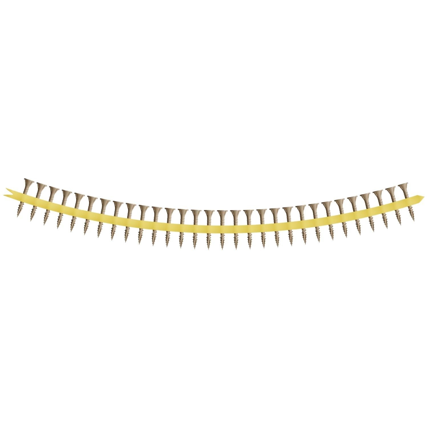 Simpson Strong-Tie DSVT114S Deck-Drive DSV WOOD Screw (Collated), #8 x 1-1/4-in. T25 6-Lobe, Tan, 2000-Pack