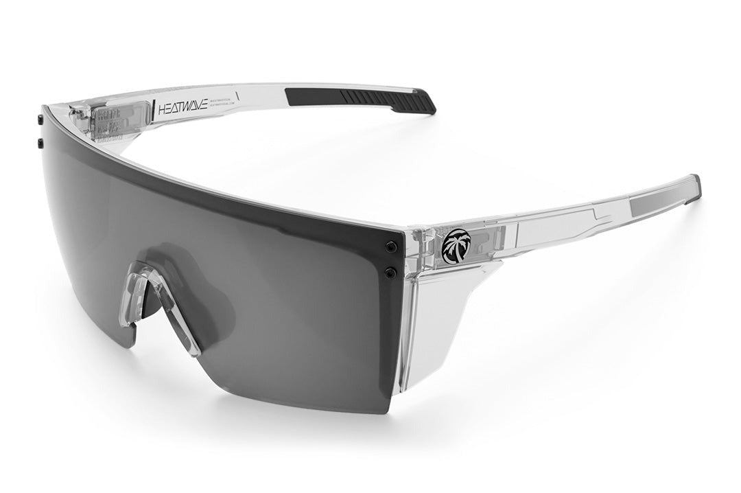 Heat Wave Performance XL Lazer Face VAPOR CLEAR Frame Photochromic Lens Z87+ Sunglasses