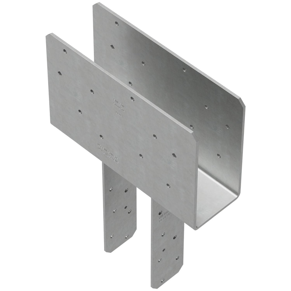 Simpson Strong-Tie CCQ3-4SDS2.5 CCQ Column Cap for 3-1/8-in. Beam, 4x Post with Strong-Drive SDS Screws