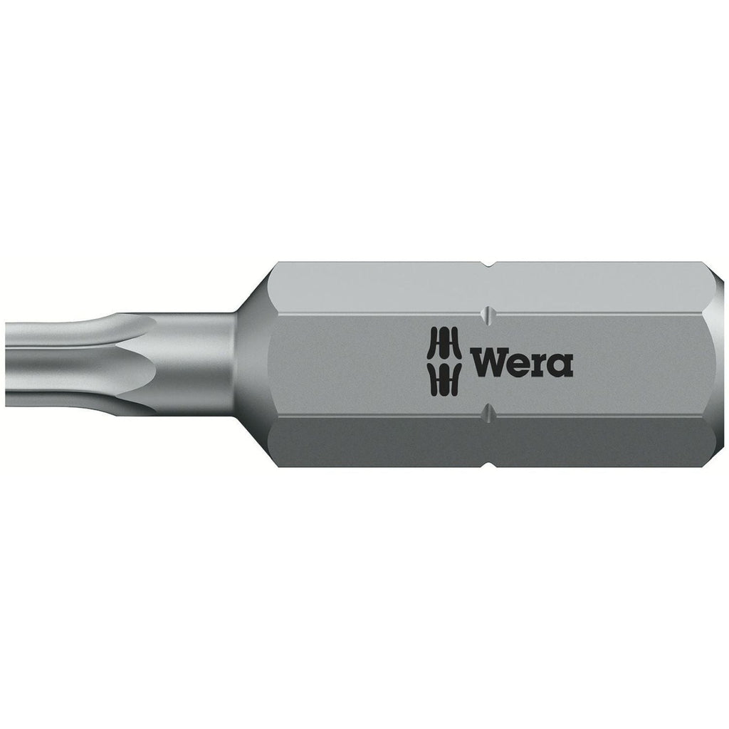 Wera 867/1 Z Torx Bo Bit With Bore Hole, Torx 9x25-mm.