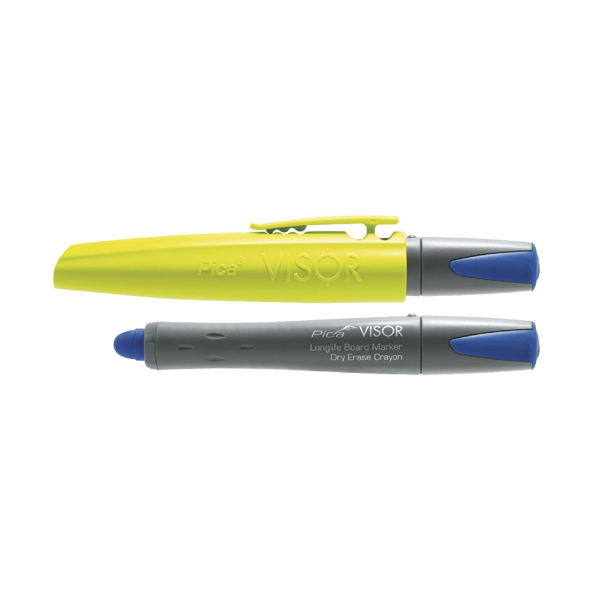 Pica 900/41 Blue Board Marker w/ Quiver Holder, 1-Pack