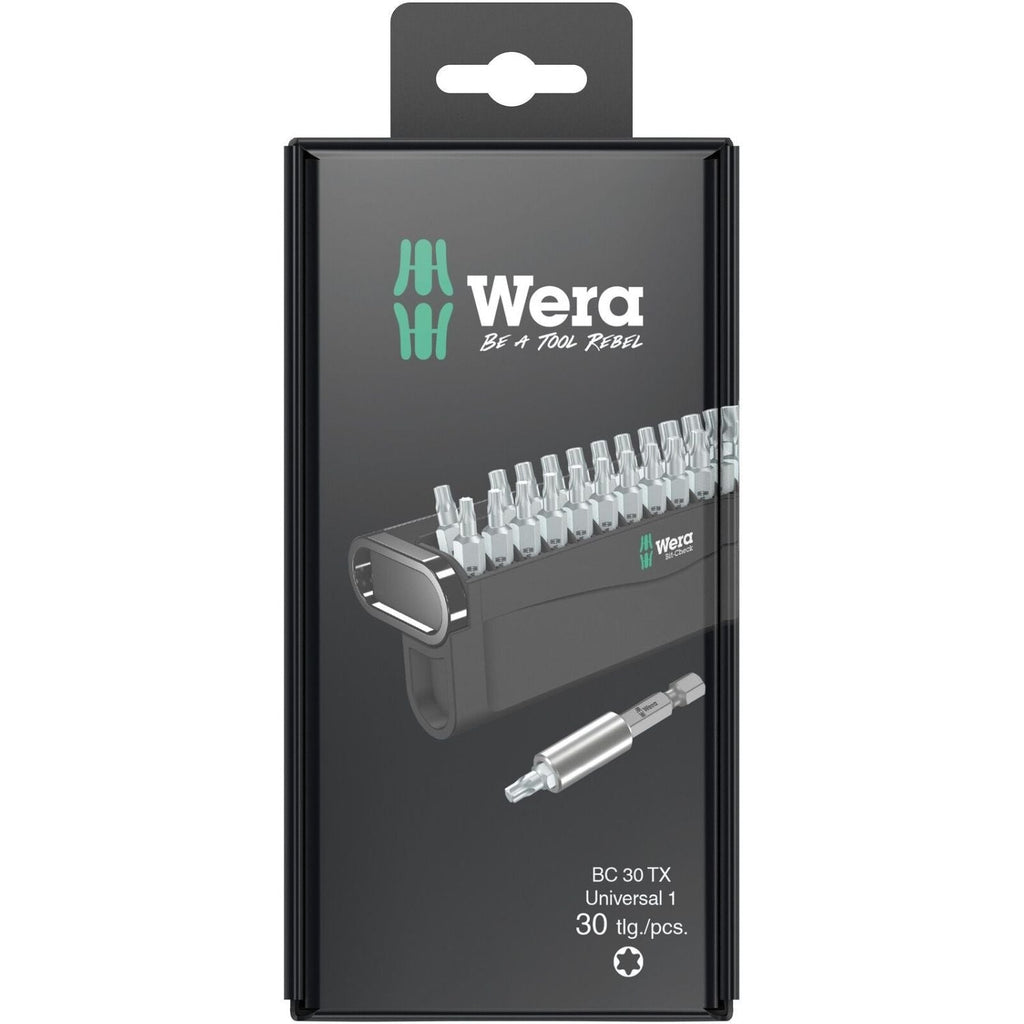 Wera Bit-Check 30 Torx Universal 1 SB, 30-Pieces