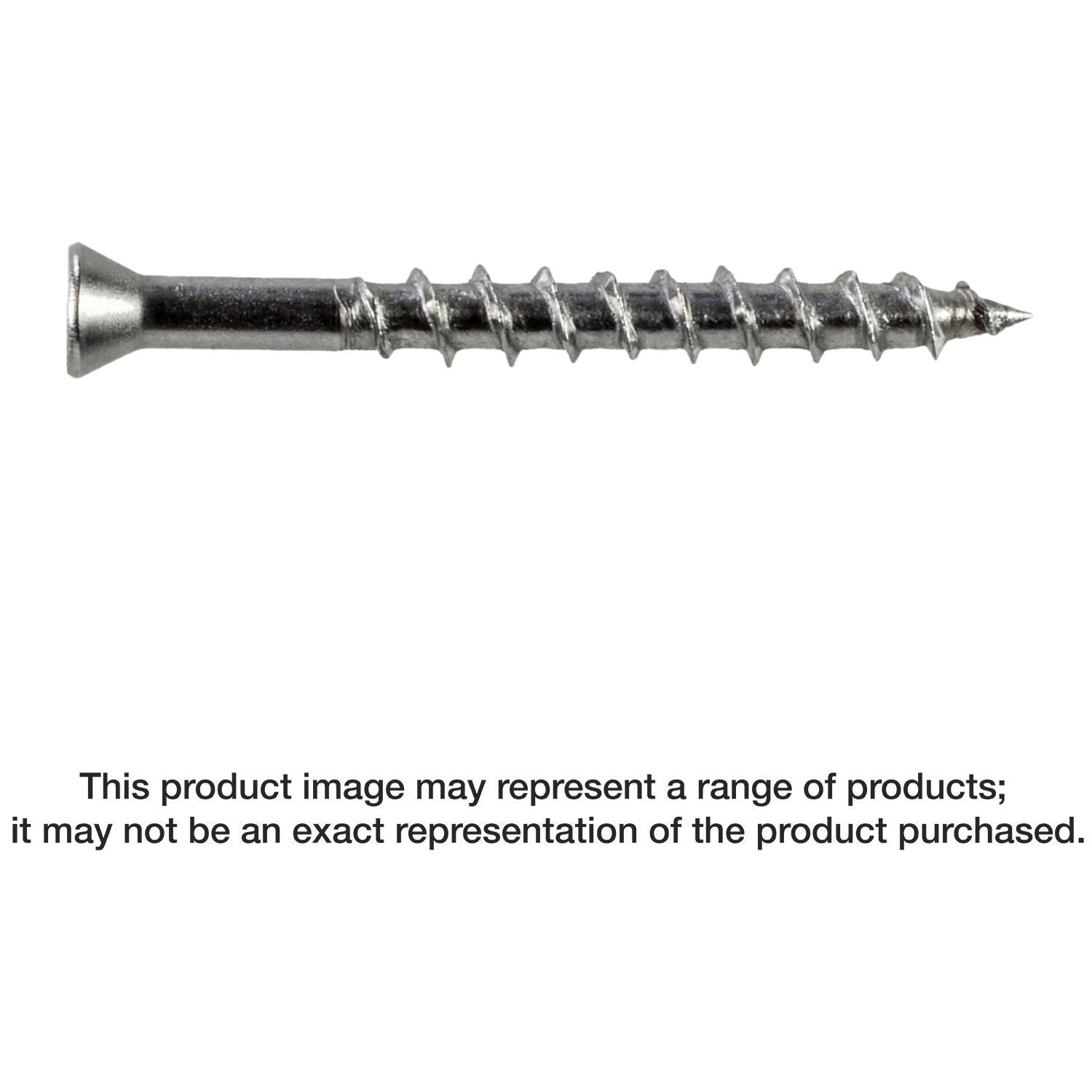 Simpson Strong-Tie S07162WP5 Deck-Drive DWP WOOD SS Screw, #7 x 1-5/8-in. T-15, Trim Head, Type 305, 5-lb.