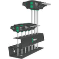 Wera 467/7 Torx Hf Set 2 Screwdriver Set T-Handle Torx Screwdrivers With Holding Function, 7-Pieces