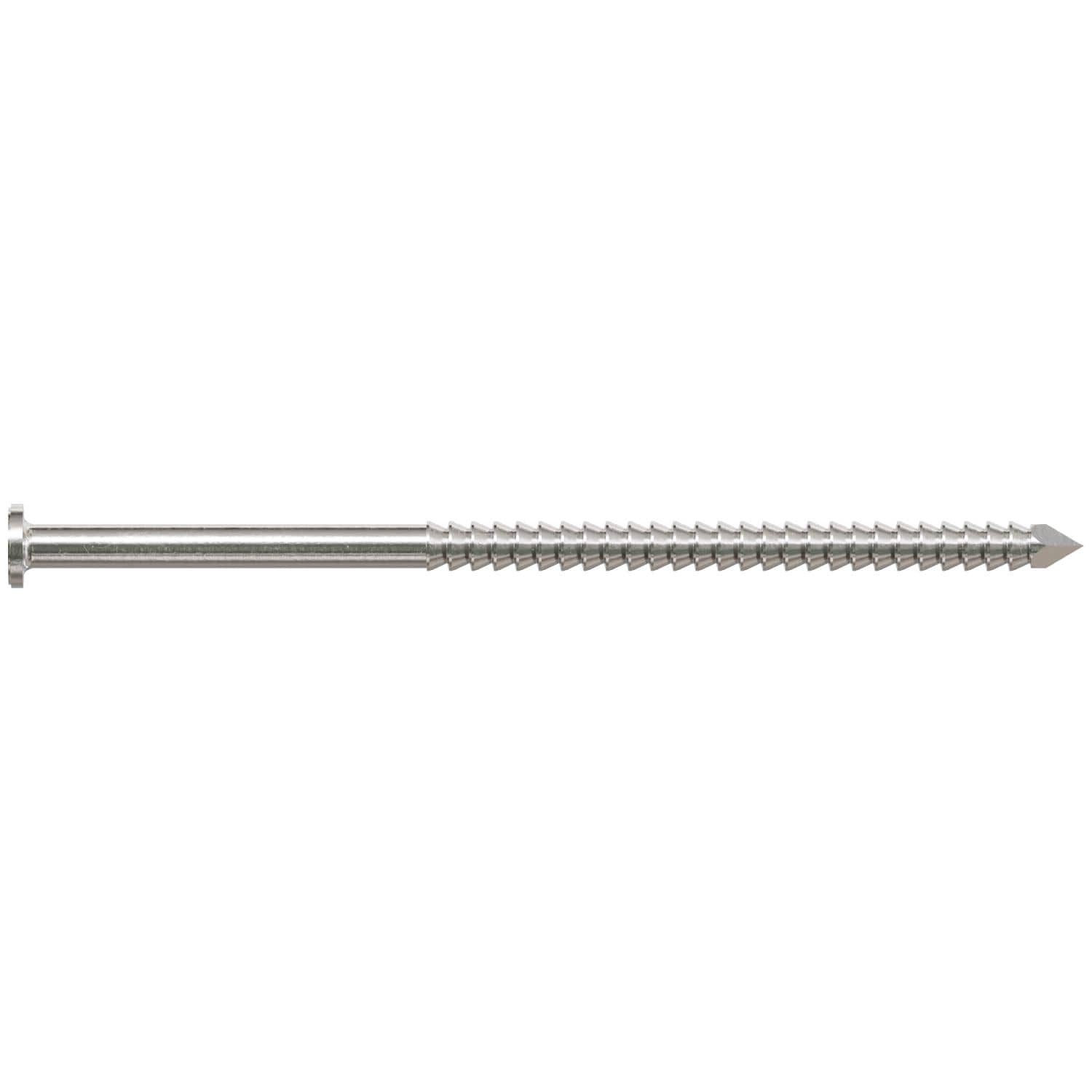 Simpson Strong-Tie T6KR51 Premium Siding Nail, 2-in. x 5/32-in. Head Dia., Type 316 Stainless Steel, 1-lb.