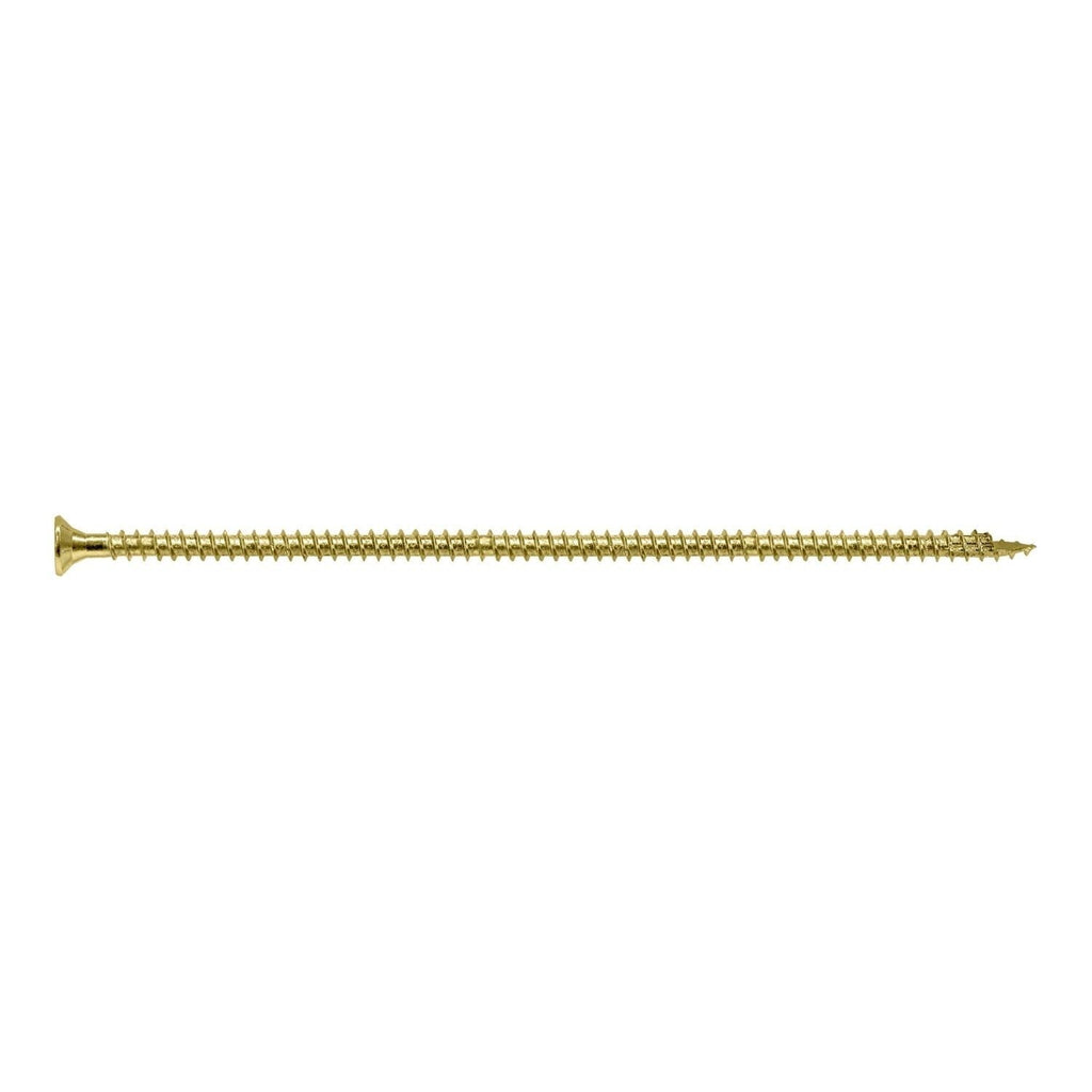 Simpson Strong-Tie SDCF221014 Strong-Drive SDCF TIMBER-CF Screw, 0.315-in. x 10-1/4-in. T40, Yellow Zinc, 250-Pack