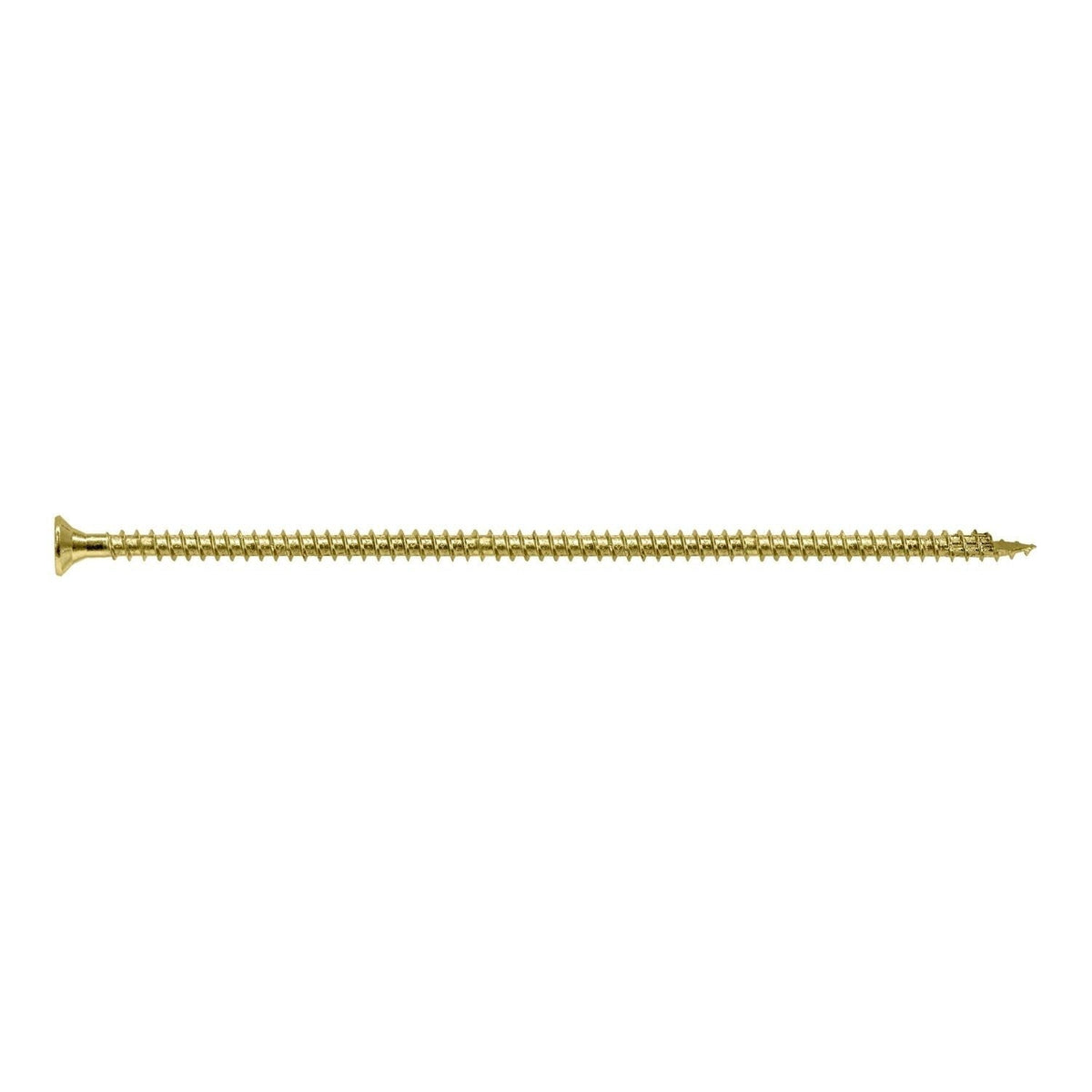 Simpson Strong-Tie SDCF221014 Strong-Drive SDCF TIMBER-CF Screw, 0.315-in. x 10-1/4-in. T40, Yellow Zinc, 250-Pack