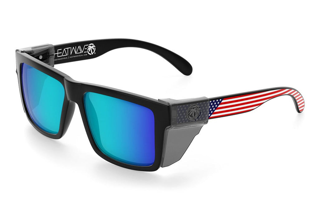Heat Wave VISE Z87 Stars and Stripes USA Sunglasses